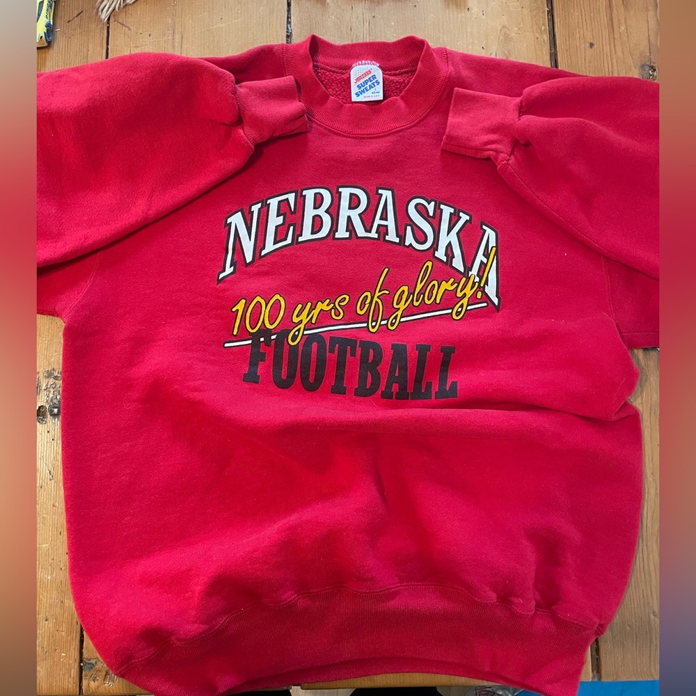 Vintage, Jereez’s Super Sweats Nebraska Crew Sweatshirt